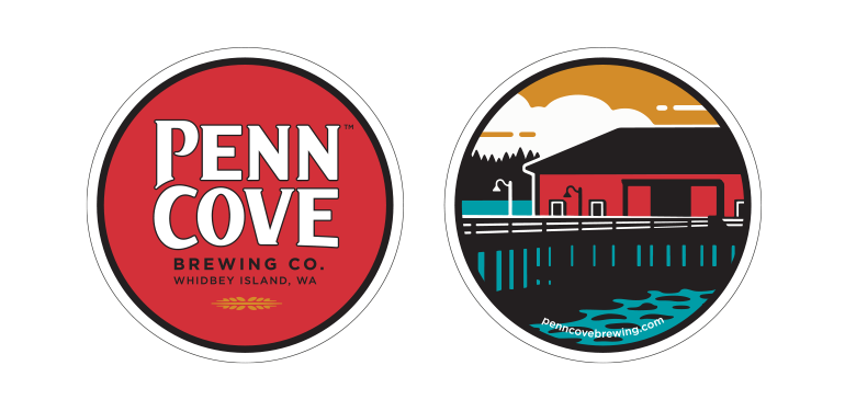 Penn Cove Brewing Company: Coaster